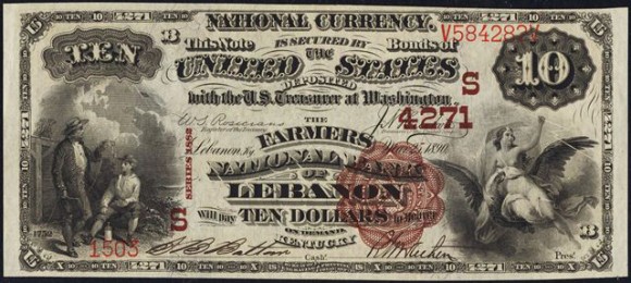 Series of 1882 $10 Brown Back (1882-1901) Series of 1882 $10 Brown Back (1882-1901)