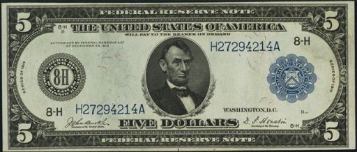 What are some rare $5 bills?