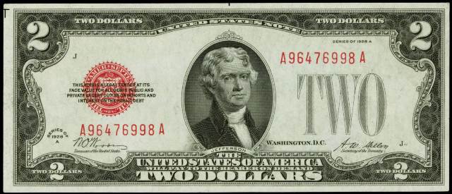 Image result for $2 bill