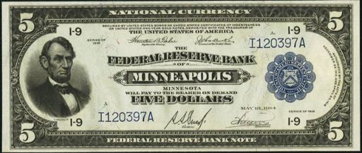 Reproduction $50 1918 FRBN US Paper Money Currency Copy 